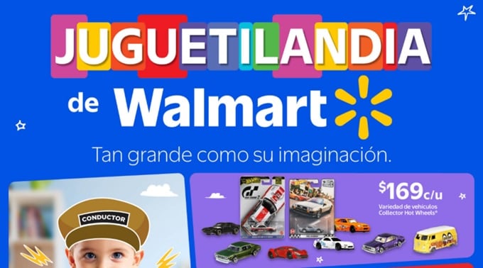 Walmart – Folleto Especial al 19 de noviembre de 2025 / Juguetilandia, Tan Grande Como su Imaginación…